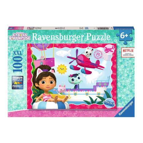 Gabby''s Dollhouse 100pc XXL Jigsaw Puzzle £10.99